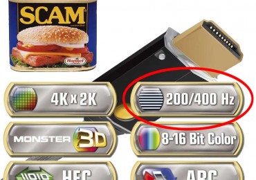The 120Hz HDMI cable scam