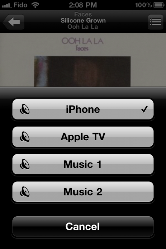 Connect to AirPlay devices