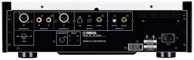 Yamaha CD-S2100 SACD Player rear