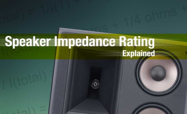 Speaker impedance rating