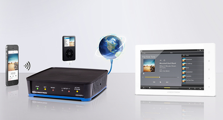 Crestron network streaming player