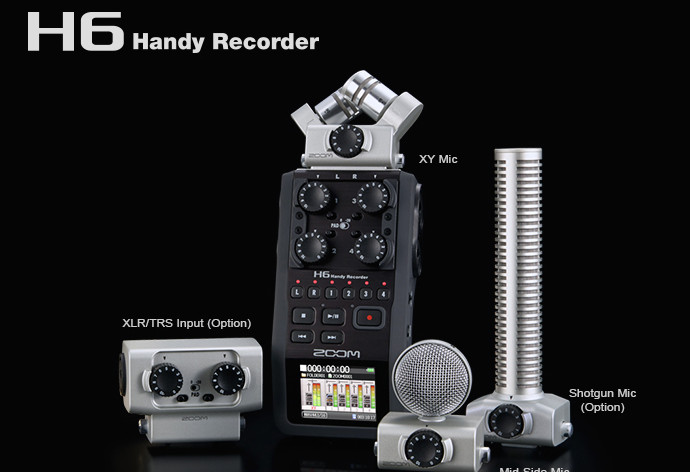 Zoom H6 Handy Recorder