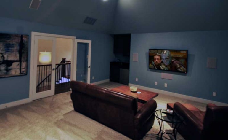Using in wall speakers for home theater