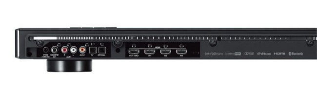 YSP-2500 soundbar inputs