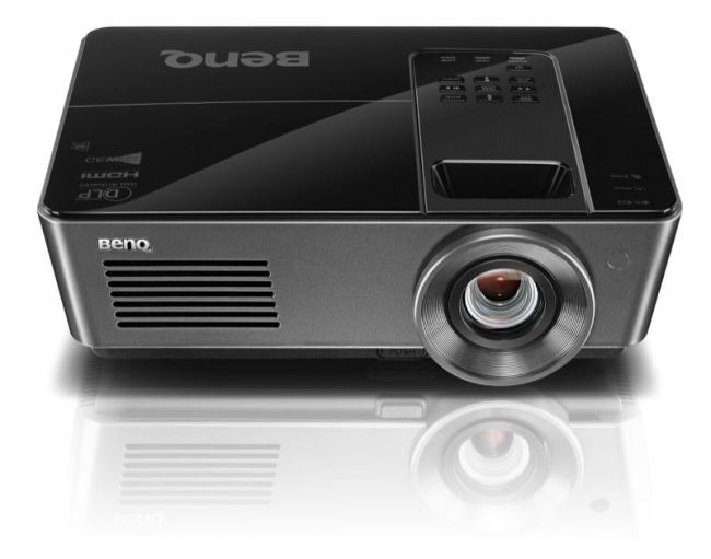 BenQ HC1200 projector top angled