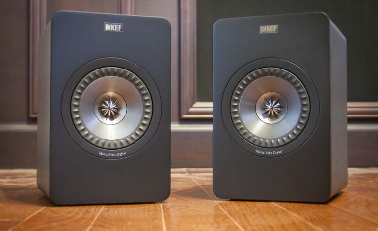 KEF X300A speakers