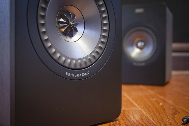 KEF X300A speakers drivers