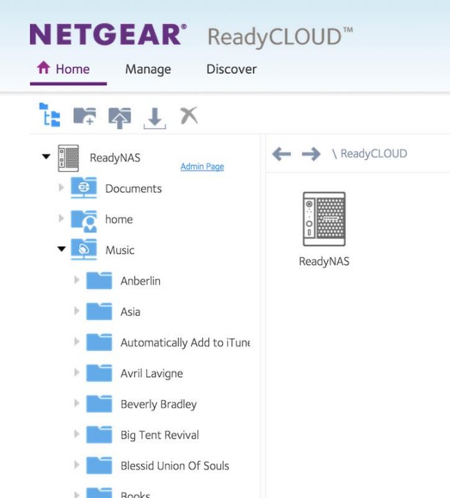 Netgear ReadyNAS file system