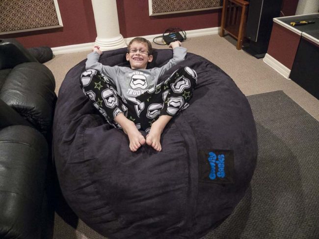 Theater bean bag discount chairs