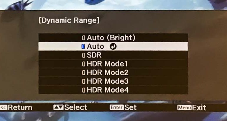 How to Update Epson Projectors to HDR