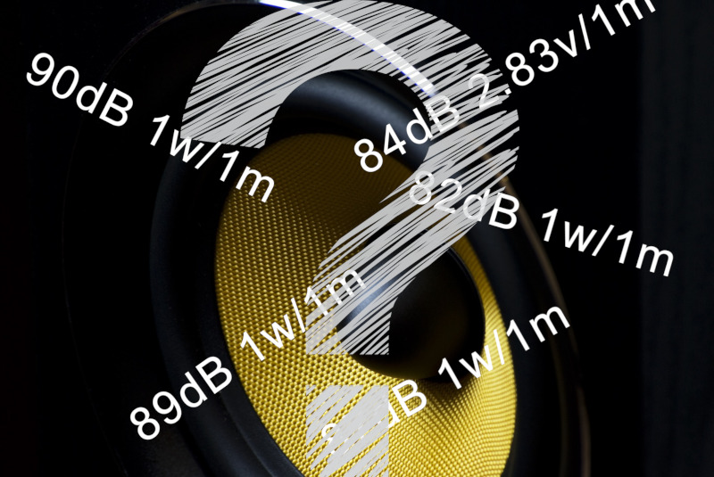 Speakers with Different Sensitivity Ratings Problems and Solutions