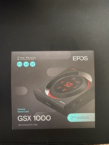 EPOS GSX 1000 2nd Edition External Sound Card Review | AV Gadgets