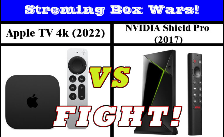 Streaming Box Wars: Nvidia Shield TV Pro vs. Apple TV 4K
