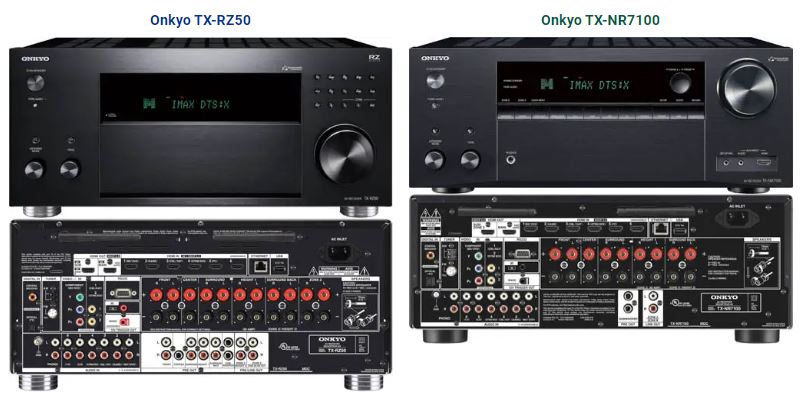 Receiver Wars: Onkyo TX-RZ50 vs TX-NR7100
